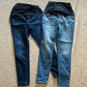 Isabel Maternity Jeans 2 Pairs